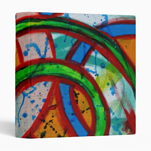 Composition #20 by Michael Moffa 3 Ring Binder