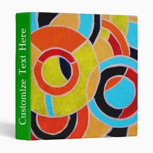 Composition #22 by Michael Moffa 3 Ring Binder