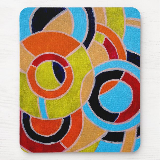 Composition #22 by Michael Moffa Mouse Pad (Front)