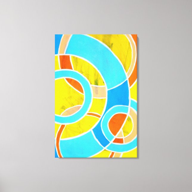 Composition #23 by Michael Moffa Canvas Print (Front)