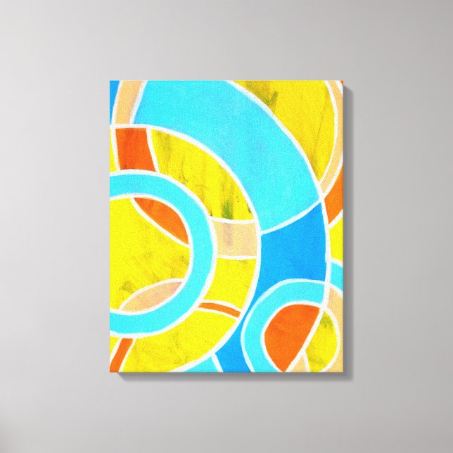 Composition #23 by Michael Moffa Canvas Print (Front)