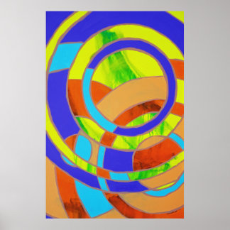 Composition #27 by Michael Moffa Poster
