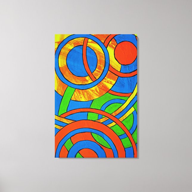 Composition #29 by Michael Moffa Canvas Print (Front)