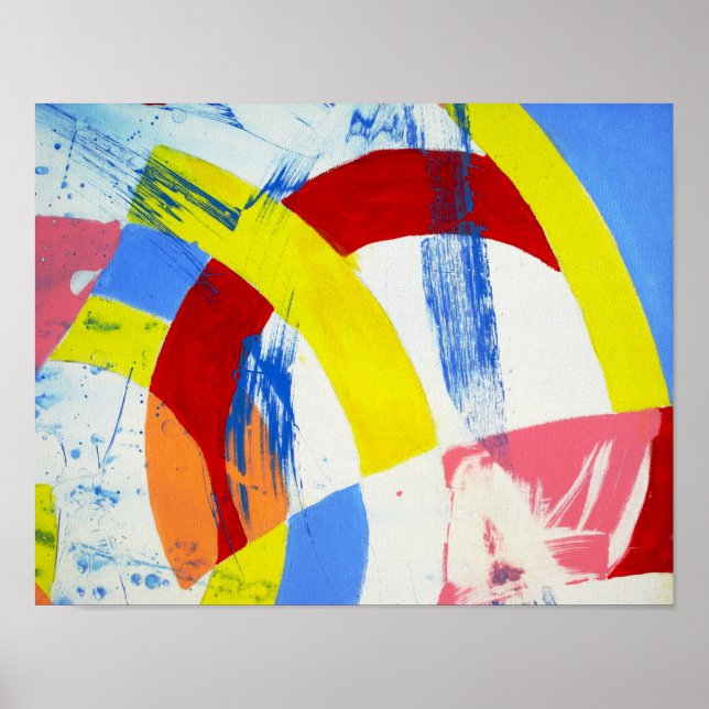 Composition #2A by Michael Moffa Poster (Front)