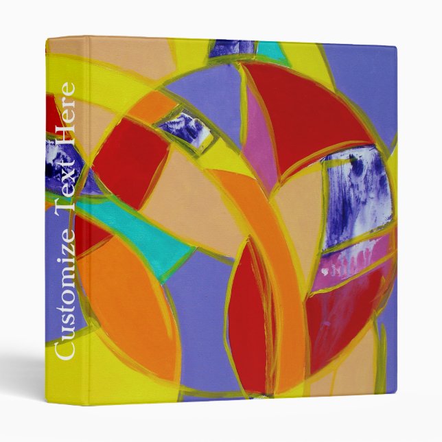 Composition #5 by Michael Moffa Binder (Front/Spine)