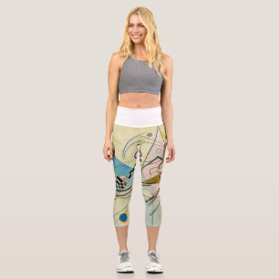 Composition 8, 1923 by Wassily Kandinsky Capri Leggings