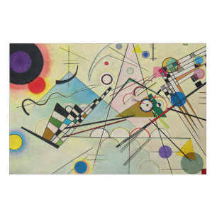 Composition 8, 1923 by Wassily Kandinsky Faux Canvas Print