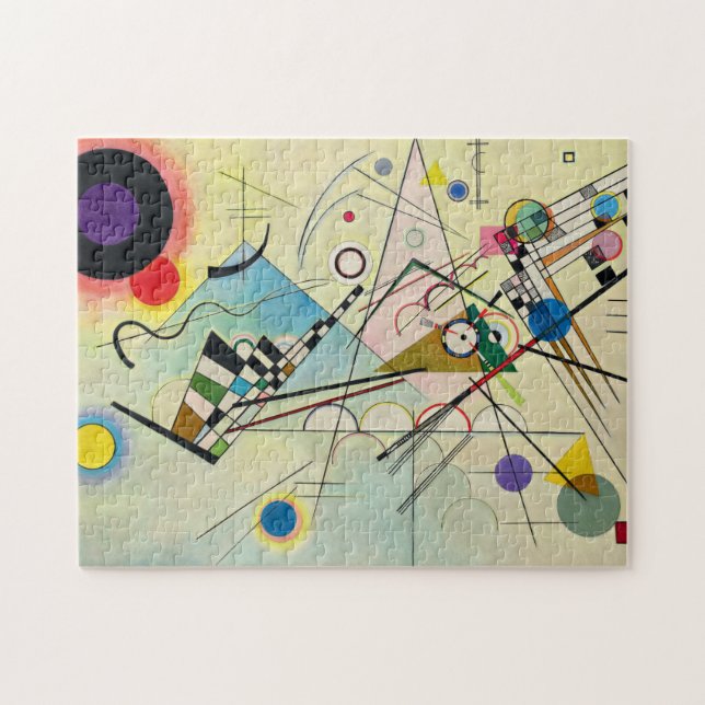 Composition 8, 1923 by Wassily Kandinsky Jigsaw Puzzle (Horizontal)