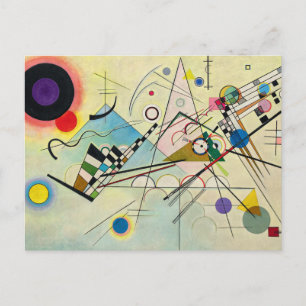 Composition 8, 1923 by Wassily Kandinsky Postcard
