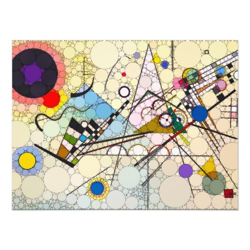 Composition 8 by After Wassily Kandinsky Photo Print