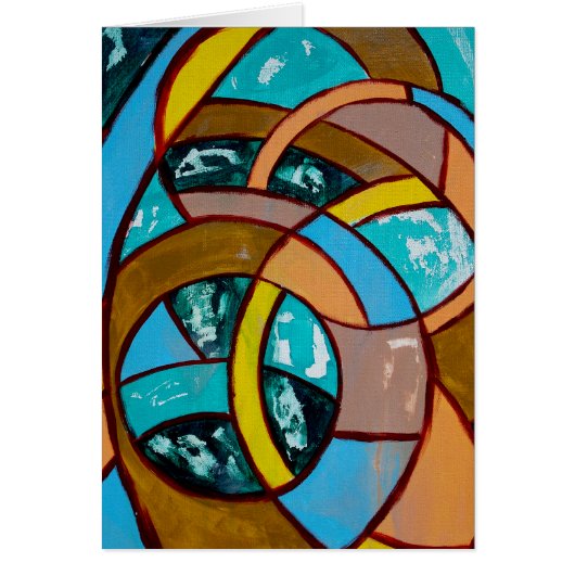 Composition #8 by Michael Moffa Cards (Front)