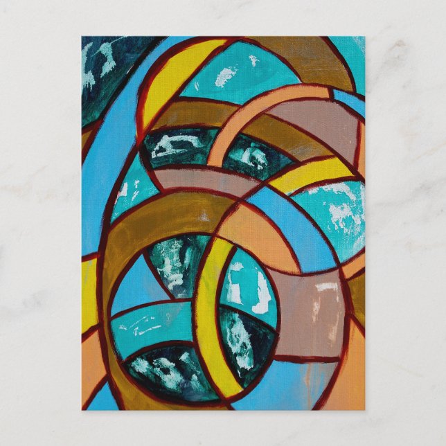 Composition #8 by Michael Moffa Postcard (Front)