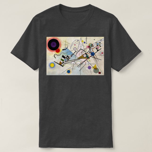 Composition 8 by Vasily Kandinsky T-Shirt (Design Front)