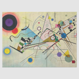 Composition 8 by Wassily Kandinsky Tissue Paper