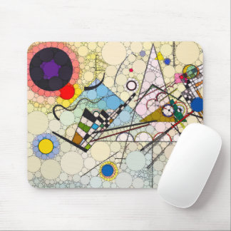 Composition 8, Dots by After Wassily Kandinsky Mouse Pad