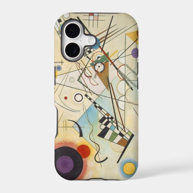 Composition 8 iphone case (Back)