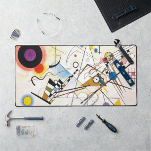 Composition 8 Kandinsky Desk Mat