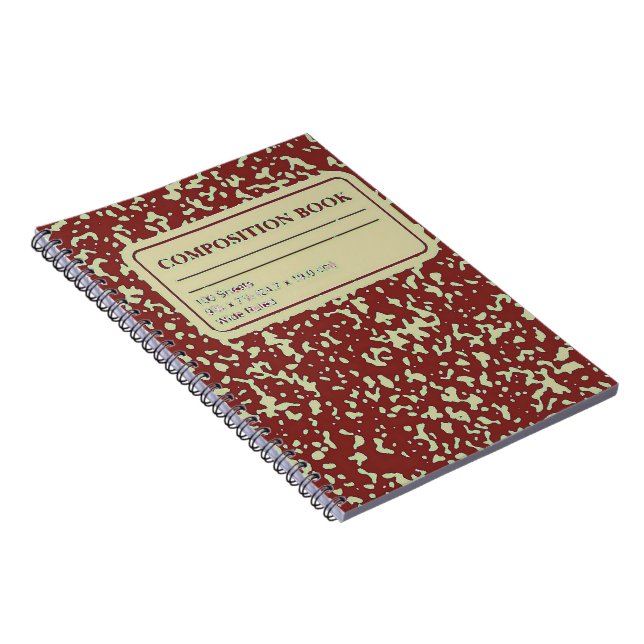 Composition Book (Right Side)