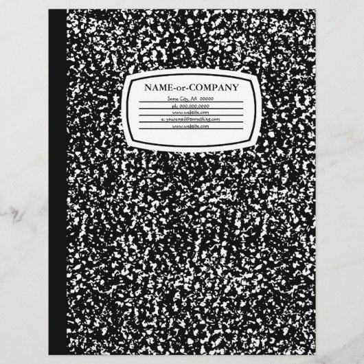 composition book (Front)