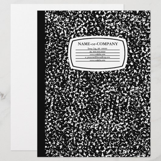 composition book (Front/Back)