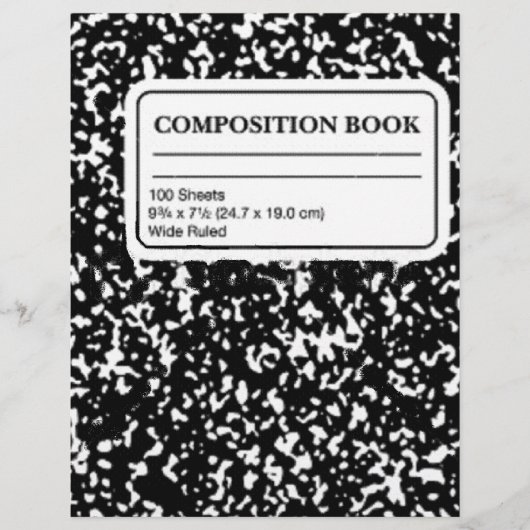 Composition Book (Front)