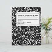 Composition Book (Standing Front)