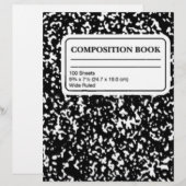 Composition Book (Front/Back)