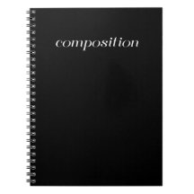 Composition Book - Black