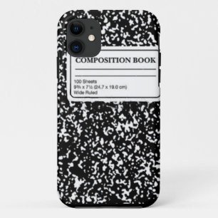 Composition Book iPhone 11 Case