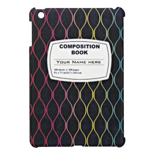 Composition Book iPad Mini Case