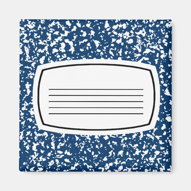 composition book magnet (Front)