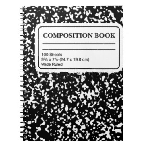 Composition Book Spiral Note Book | Zazzle