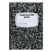 Composition Book Student Teacher (Front)