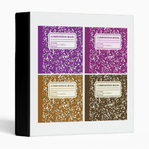Composition Book/Student-Teacher 3 Ring Binder