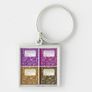 Composition Book/Student-Teacher Keychain