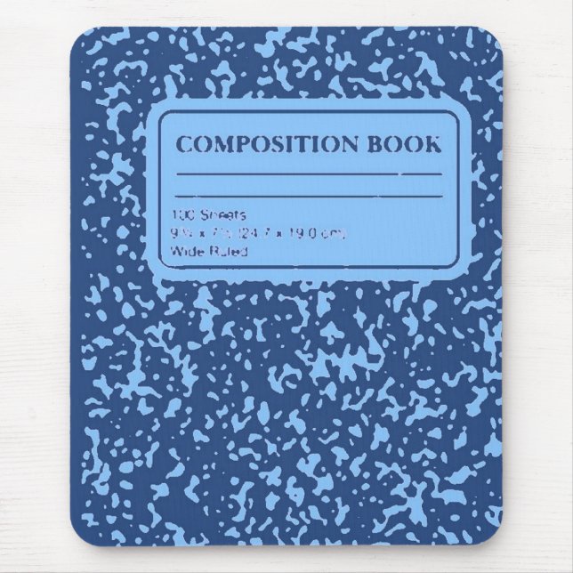 Composition Book/Student-Teacher Mouse Pad (Front)