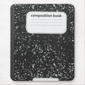 Composition Book Student Teacher Mouse Pad