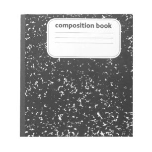 Composition Book Student Teacher Notepad