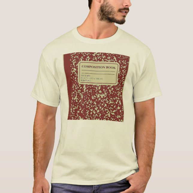 Composition Book/Student-Teacher T-Shirt (Front)