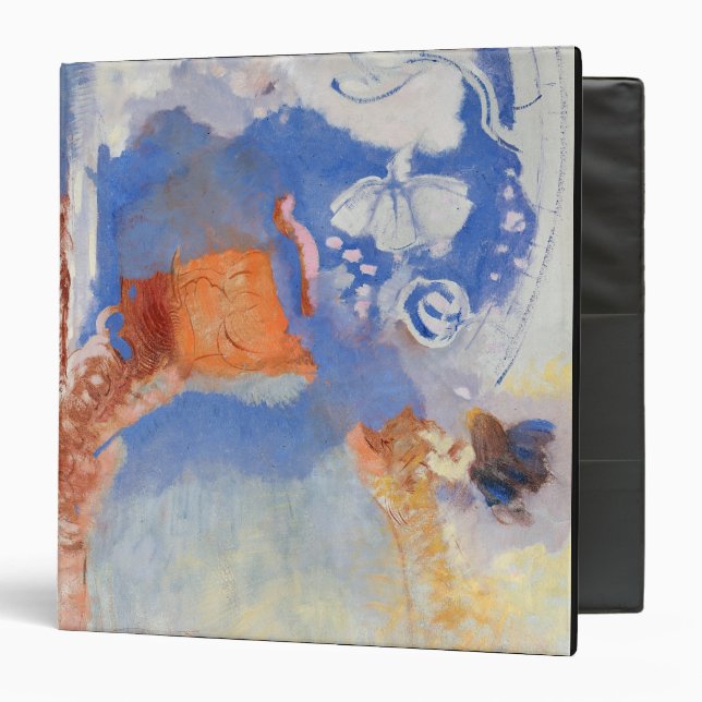 Composition, c.1900 (oil on canvas) 3 ring binder (Front/Inside)