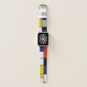 Composition, Mondrian Apple Watch Band
