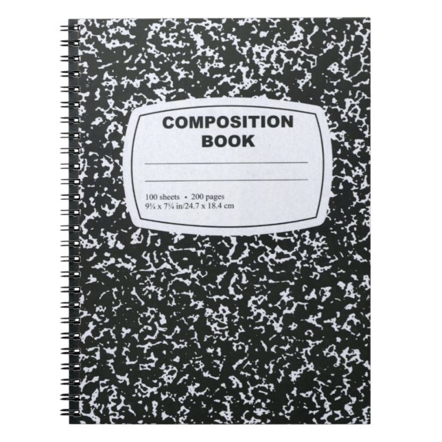 Composition Notebook (Front)