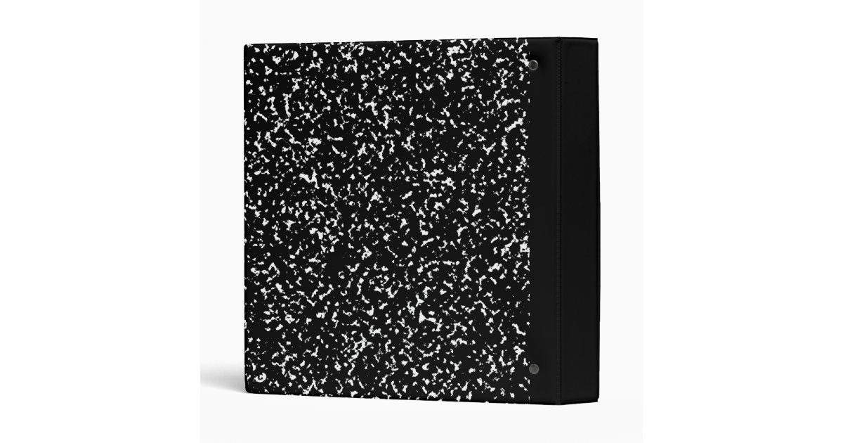 Composition notebook customizable 3 ring binder zazzle