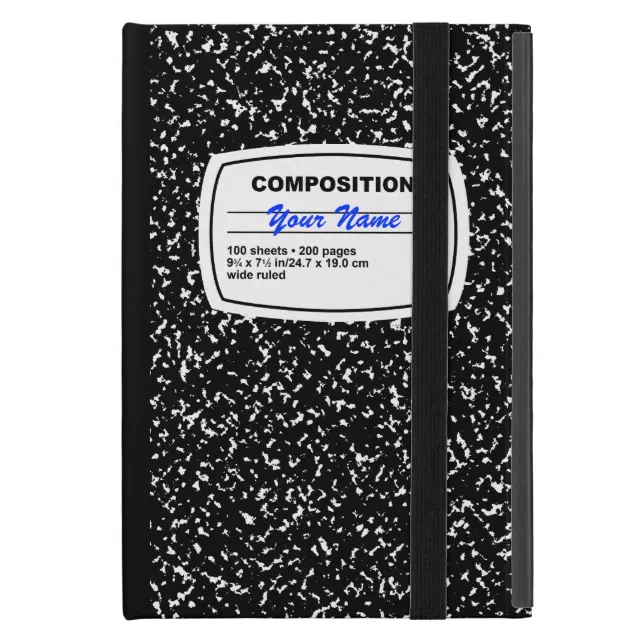 Composition Notebook Customizable Case For iPad Mini Zazzle