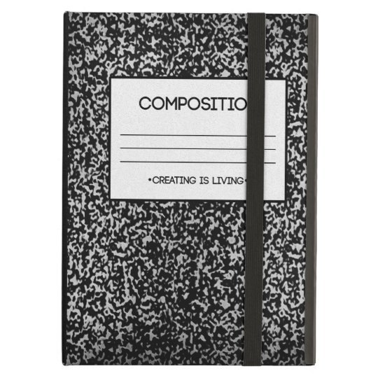 Composition Notebook Design iPad Air Case | Zazzle.com