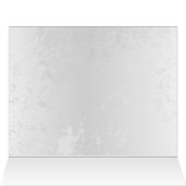 Composition of White and Blue Butterflies (Inside Horizontal (Top))