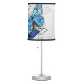 Composition of White and Blue Butterflies Table Lamp (Right)