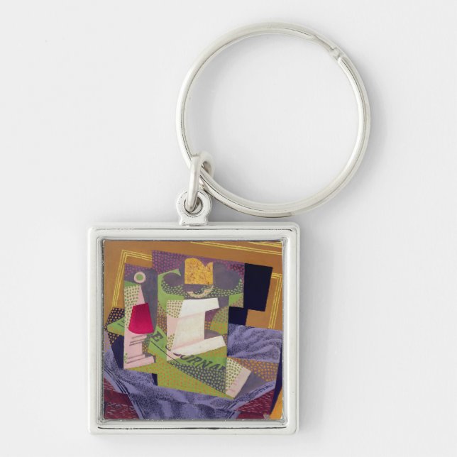 Composition on a Table, 1916 Keychain (Front)