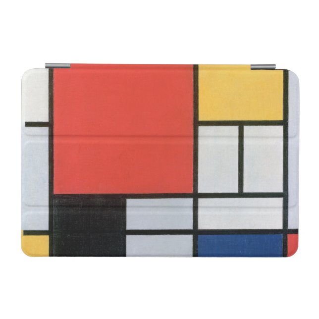 Composition Red, Yellow, Blue, Black, Mondrian iPad Mini Cover (Horizontal)