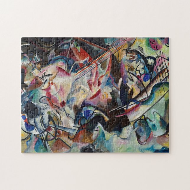 Composition VI, 1913 by Wassily Kandinsky Jigsaw Puzzle (Horizontal)